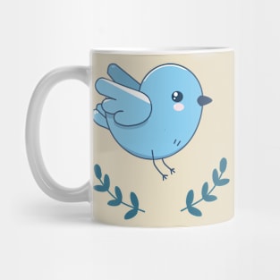 cute blue bird Mug